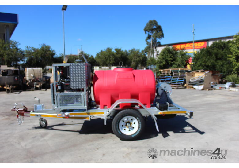 caption ThoroughClean D10M-36H-TO Trailer Diesel Pressure Washer