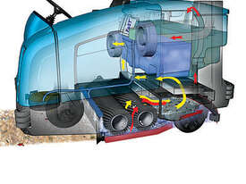 TENNANT - M20 Integrated Ride-on Scrubber-Sweeper - picture1' - Click to enlarge