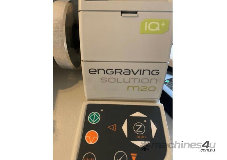 caption Gravotech M20 Custom Engraving Machine