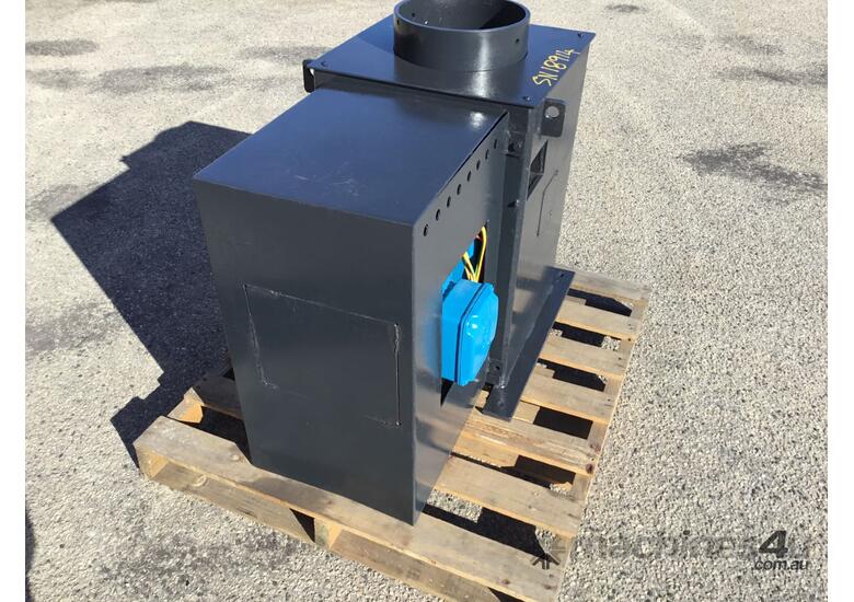 caption Industrial Pulveriser / Crusher Glass Eater