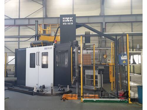 2018 HNK Korea VTC-16/20 Vertical Turn Mill CNC Lathe with 2 pallets