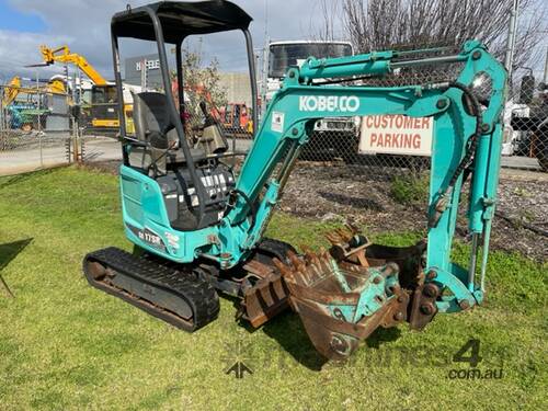 Excavator Kobelco SK17SR 1.7 tonne 3 buckets and ripper