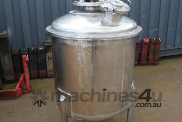 Stainless Steel High Shear Emulsifier Mixer Tank - 250L