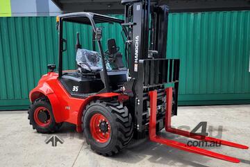 Hangcha 3.5T Rough Terrain Forklift