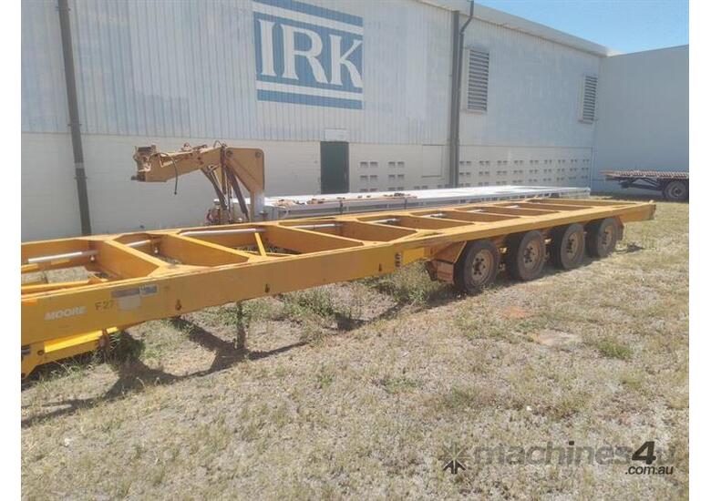 Buy Used NPM NPM Quad Gooseneck Plant Tag Trailers in , Listed on