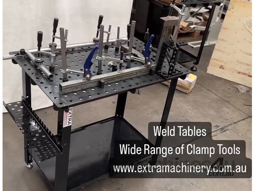 WELDING TABLE 900 X 600MM W/40 PCS CLAMPING KITS