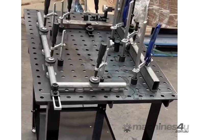 New 2022 EXTRA MACHINERY WELDING TABLE 900 X 600MM W 40 PCS CLAMPING