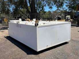 Fuel tank, 7000 litres, transportable, good condition.  Dimensions are in the pictures. - picture1' - Click to enlarge