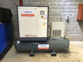 2014 Gardner Denver KSA11 PLUS, 11kw Air Compressor, dryer & tank - picture0' - Click to enlarge