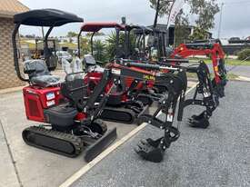 2023 UHI Yanmar Engine UME18 Mini Excavator with 8 Attachments and Swing Boom - picture0' - Click to enlarge