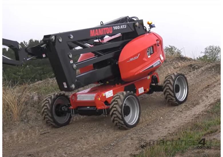 caption Manitou 160 ATJ e Mobile Elevating Work Platform - 250 Kg