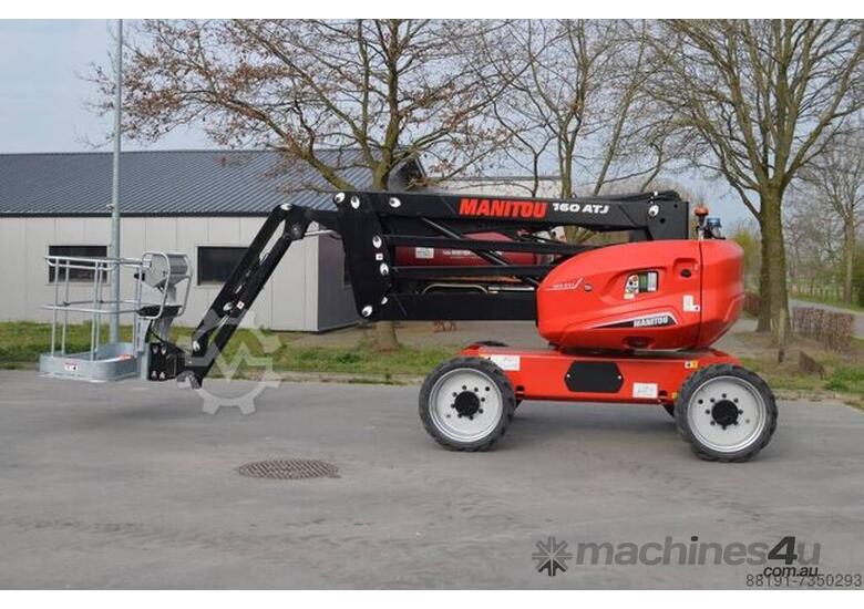caption Manitou 160 ATJ e Mobile Elevating Work Platform - 250 Kg