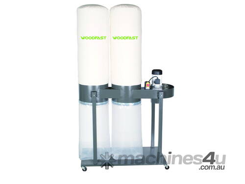 Woodfast DC5000 Twin-bag Dust Collector | 3-phase | 3 HP