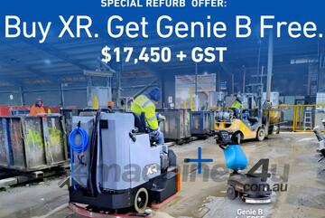   Conquest Tomcat XR Industrial Grade Heavy Duty Ride-On Scrubber | Cylindrical Brush | QLD