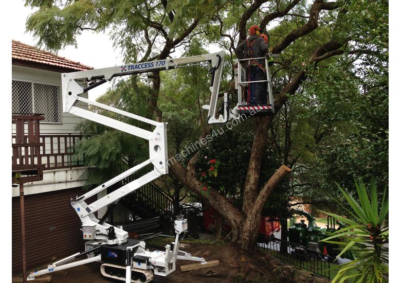 caption CTE TRACCESS 170 - 17m Spider Lift. Price from $380 per week