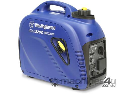 caption CVA Compressors - Westinghouse Digital Inverter Generator - iGen2200