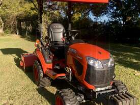 As new - Kubota 26HP subcompact tractor model BX2680V-AU with Kubota SE1120 1.2M mulcher  - picture0' - Click to enlarge