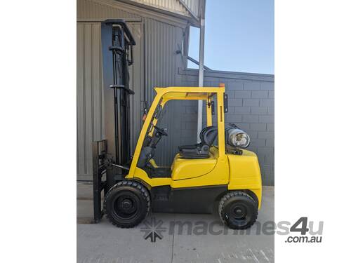 caption 2007 HYSTER 3T LPG Forklift with 5m Lift Height
