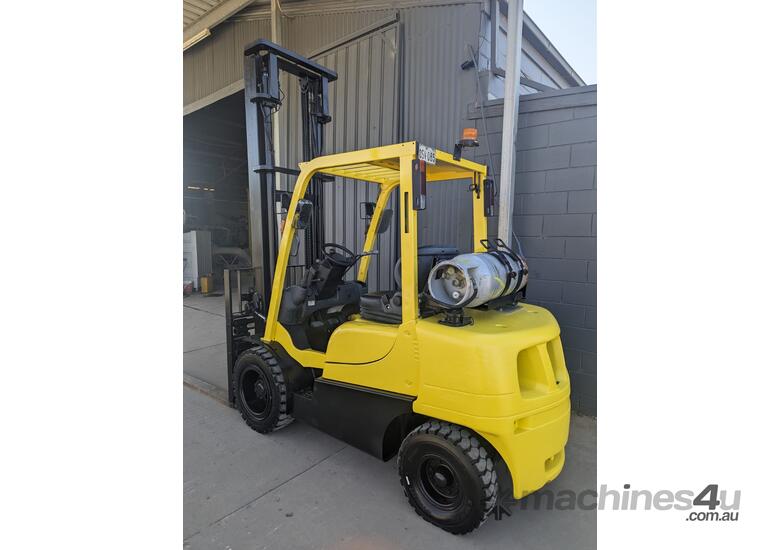 caption 2007 HYSTER 3T LPG Forklift with 5m Lift Height