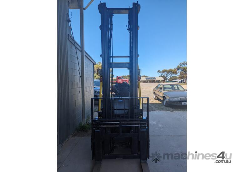 caption 2007 HYSTER 3T LPG Forklift with 5m Lift Height