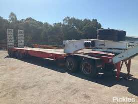 1994 Drake Quad-Axle Spread Deck Float Trailer - picture0' - Click to enlarge