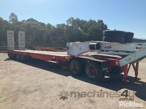 1994 Drake Quad-Axle Spread Deck Float Trailer