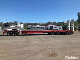 1994 Drake Quad-Axle Spread Deck Float Trailer - picture1' - Click to enlarge