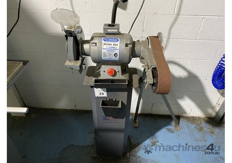 New linishall Linishall BG8 Pedestal Grinder Pedestal Ginders in