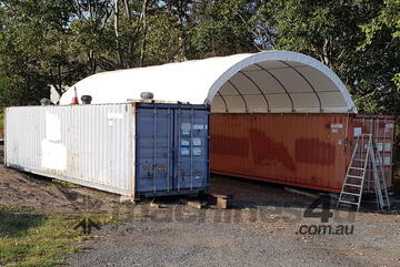  6m x 12m Container Shelter Workshop Igloo Dome