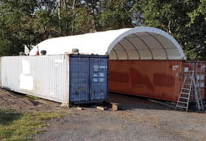 New 6m x 12m Container Shelter Workshop Igloo Dome New 6m x 12m Container Shelter Workshop Igloo Dome