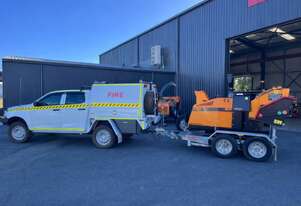 Forst TR8D Diesel 8-inch capacity Wood Chipper | 45HP Kubota Diesel Engine