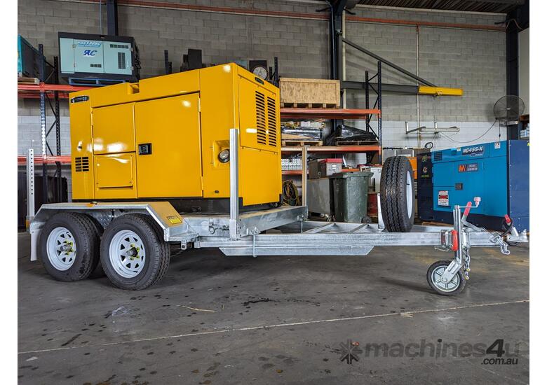 40 KVA  DENYO (JAPAN) ULTRA SILENT TRAILER MOUNTED DIESEL GENERATOR (QUIETEST ON THE MARKET TODAY )