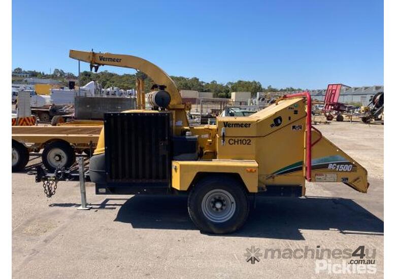 Used 2008 vermeer BC-1500 Diesel Wood Chippers in , - Listed on Machines4u