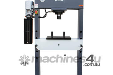 Kang Industrial HP-50 Hydraulic Press, 50 Tone Pressure, Motorized Industrial H Frame Shop Press