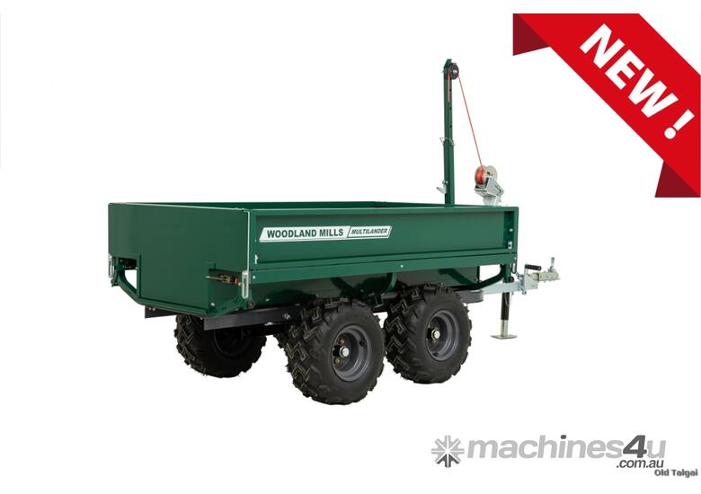 caption UTV Dump Trailer: Woodland Mills Multilander – Buyer’s Choice Award Winner!