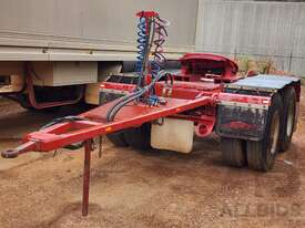 01/ 1980 Home Made Dual Axle Bogie Wheel Dolly W Side Tipper Hydraulics - picture1' - Click to enlarge