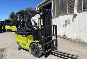 Clark Lithium Ion Forklift 2.5T: 1 Year Warranty, Low Maintenance Costs, Zero Emissions!