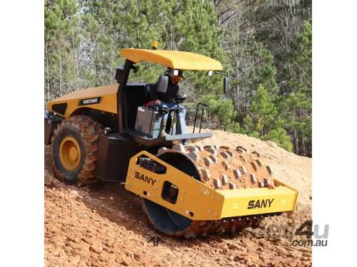 caption Sany SSR180C-8 Single Drum Vibratory Roller | High Efficiency