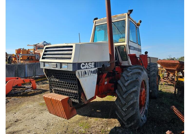 caption Case 4690 Tractor