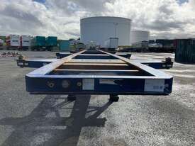 2001 Barker Heavy Duty Tri Axle OD 44ft Tri Axle Skel Trailer - picture0' - Click to enlarge