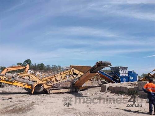 caption 2008 Keestrack Frontier 16x6 Screening Plant: New Engine Fitted with full Warranty!