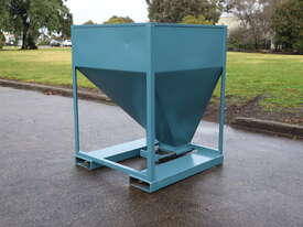 Steel Bulk Handling Hopper Silo - 1100L  - picture1' - Click to enlarge