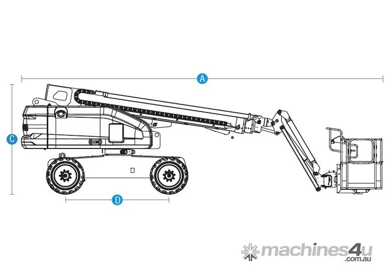 Sinoboom TB14J Plus Engine Powered Telescopic Boom Lift - Reliable Performance for High Reach
