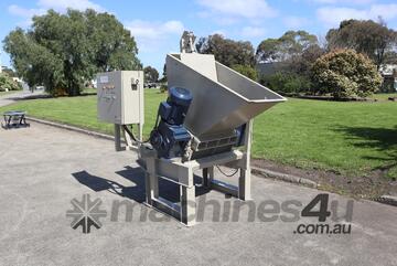 Heavy Duty Industrial Triple Shaft Shredder with Dual Motors - Norsemen HB 430