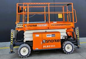 2023 Snorkel S2255RT 22ft Rough Terrain Diesel Scissor Lift Ultimate Durability!