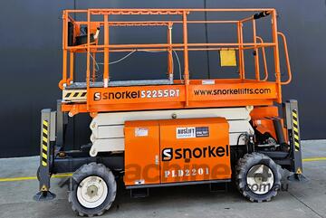 2023 Snorkel S2255RT 22ft Rough Terrain Diesel Scissor Lift Ultimate Durability!