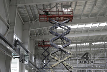 Sinoboom 1218RD Rough Terrain Scissor Lift Built for Tough Jobs, Designed for Versatility