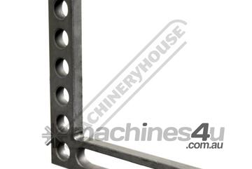 L Bracket WT16-LB155 155 x 180 x 30mm, 7 Holes, 1 Slot Suits 16mm Welding Tables Holes