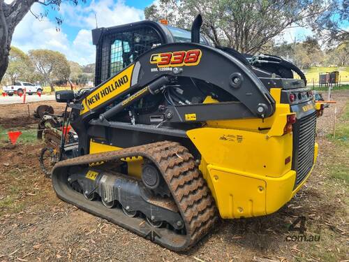 caption New Holland C338 Track loader for sasle