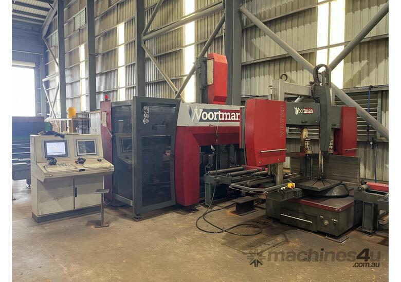caption 2007 Voortman Beam Saw V613 Drill Line Automatic Tool Changer - Mackay Qld